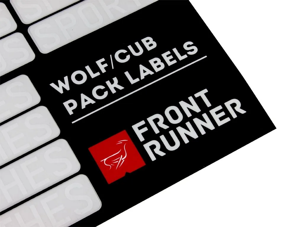 Wolf Pack Pro/Cub Pack Campsite Labels