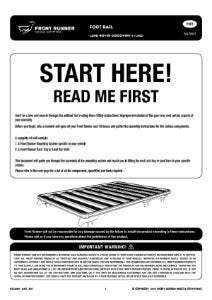 Installation instructions for FALD007
